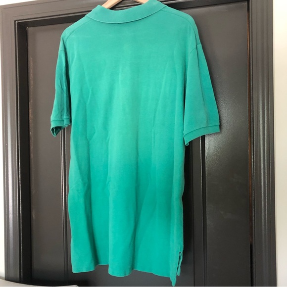 Vintage polo Ralph Lauren men’s the master’s golf logo green short sleeve polo - Picture 7 of 8